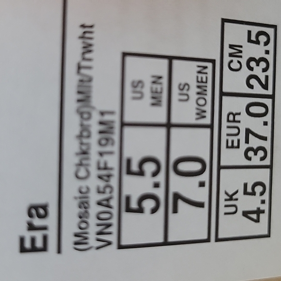 Van's Era Brand new in the box. - Picture 12 of 12